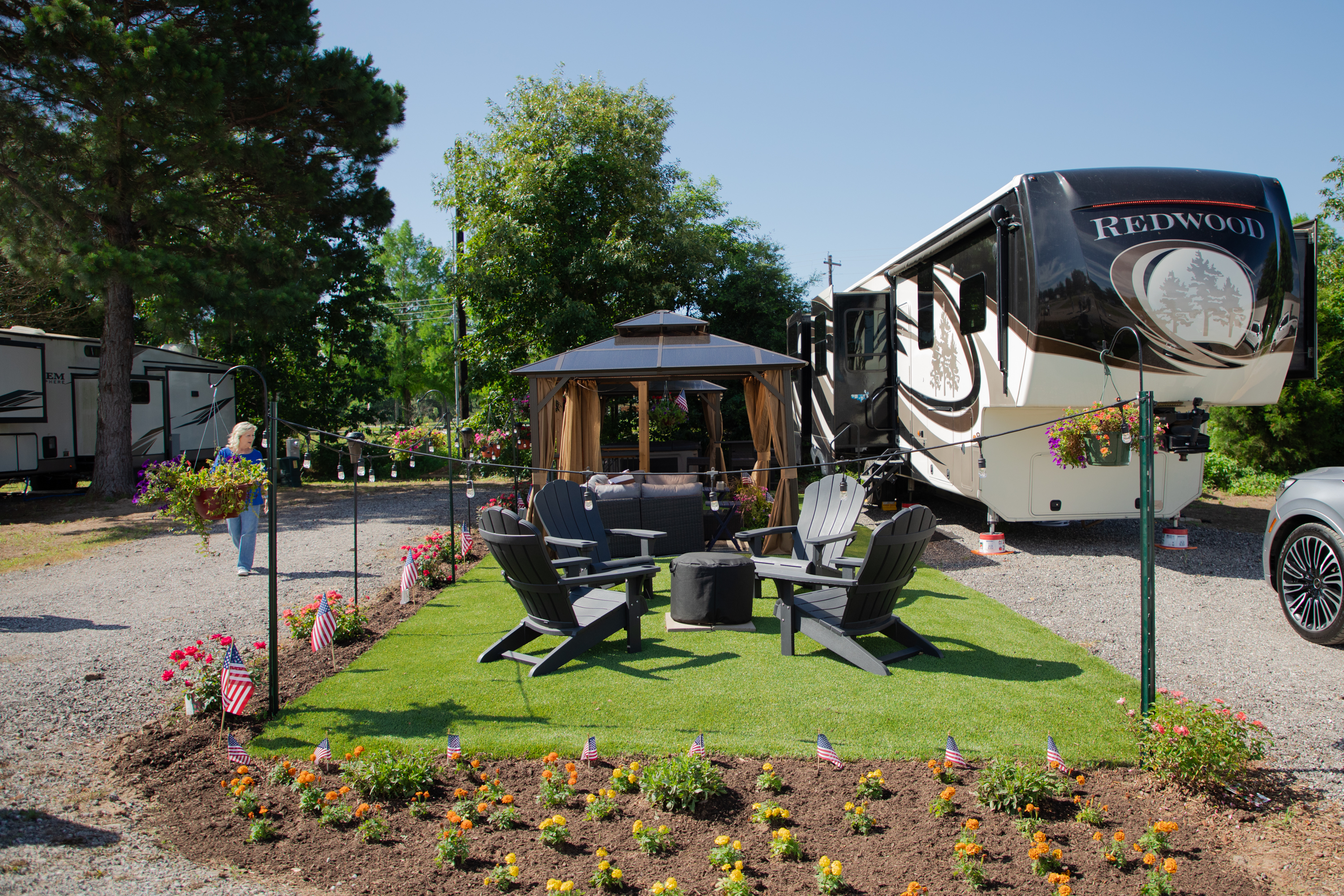 RV lot The Village at The Greens